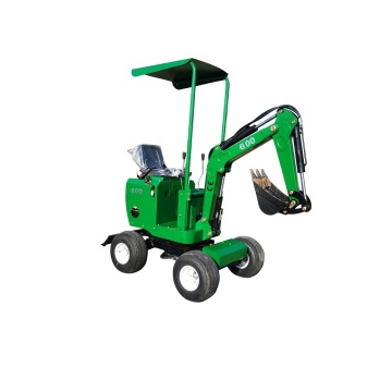 Kinger 4 Wheel Mini Towable Backhoe Loader