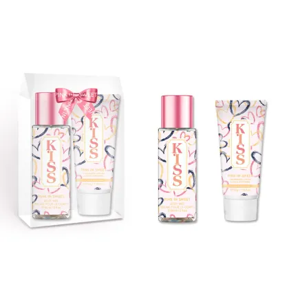 Private Label Body Care Gift Set - 60ml Body Spray & 50g Body Cream