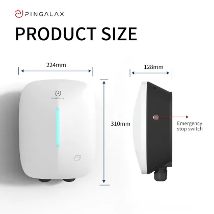 7kw-22kw Smart Wall-Mounted EV Charging Stations for Home