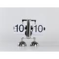 Cute Robot Mode Flip Clock With 2 Pedestals