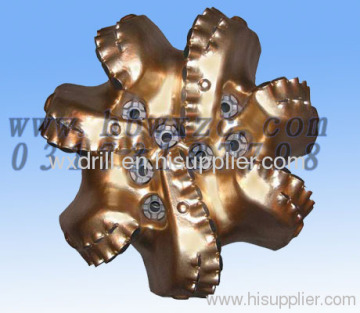 8 3/4" 7 lames Matrix corps Pdc foret pour puits artésiens