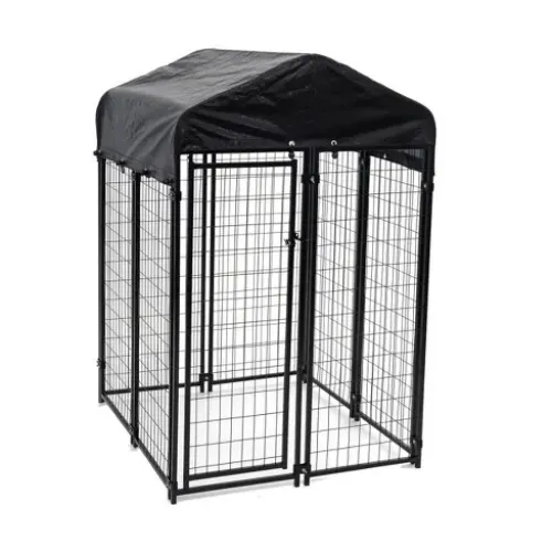 Collapsible Pet Crate for Dogs, Cats, Rabbits, and Puppies