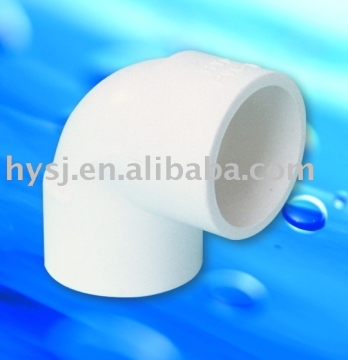 ISO DIN STANDARD upvc 90 elbow upvc pipe fitting upvc