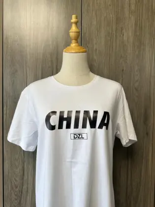 Summer new European and American men's T-shirt