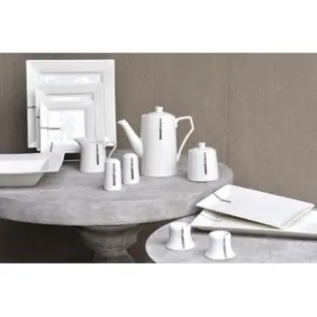Custom design, white durable porcelain home teakettle