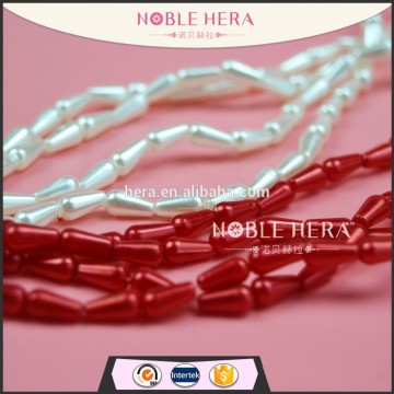 Hot New Products 2015 AAA Grade Teardrop Pearl Strands Wholesale