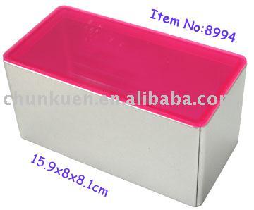 Rectangular Box With Plastic Cover