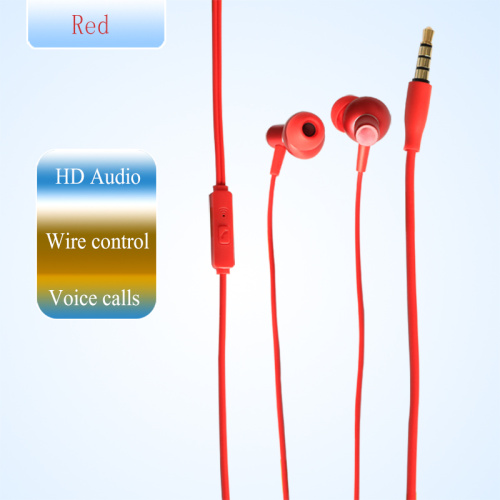 Bass Wired Earphone In-ear Earphones With Mic