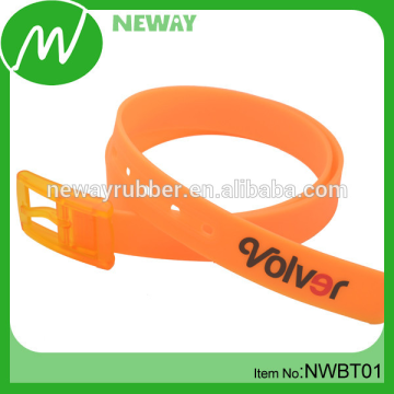 Trade Assurance Colorful Silicone Lady Belt
