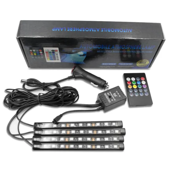 5050 RGB LED Strip Lights for Car Interior Decoration