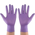 Guantes de nitrilo de grado de alimentación desechable de la FDA