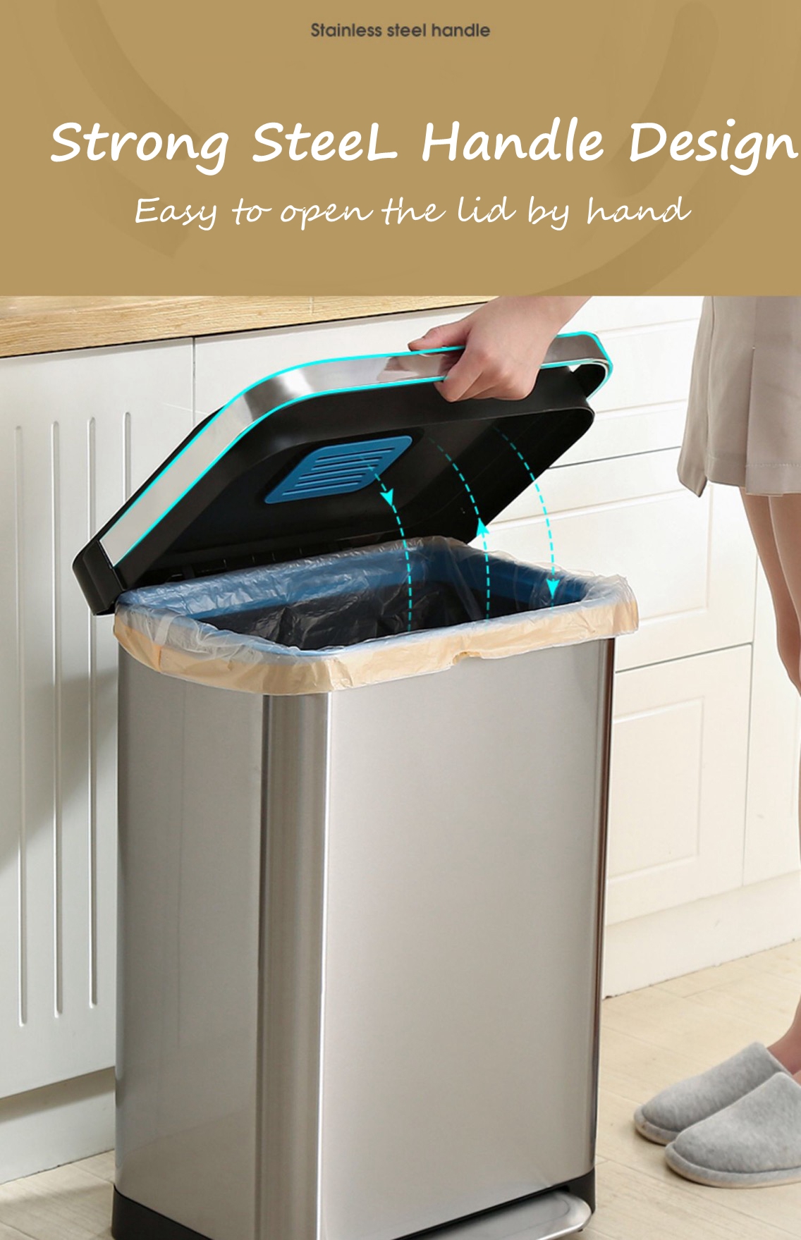 Rectangle Garbage Bin