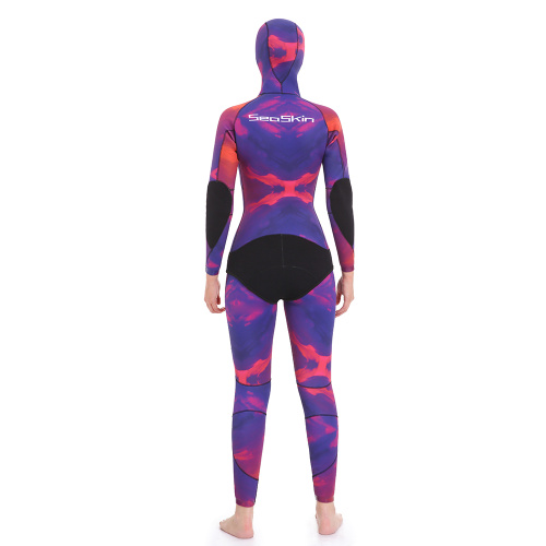 Seaskin 9mm 2pcs Women Long Sleeve Spearfishing Wetsuit