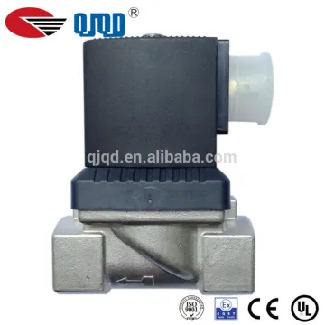 AC 220V Guide Tpye Pilot Diaphragm Stainless Steel Solenoid Valve