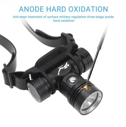 Shingel Aluminum 10W High Power Underwater Waterproof Diving Flashlight