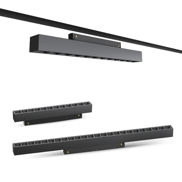 DC48v Linear Magnetic LED Track Light System for Commercial and Household Use