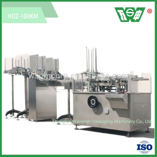 HDZ-100KM Automatic Pencil Cartoning Machine from Shanghai Wanshen