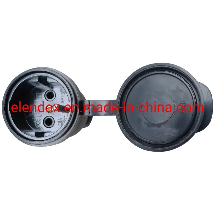 Steker Karet Schuko Elendax IP44 Kelas 16A/250V (P6061)