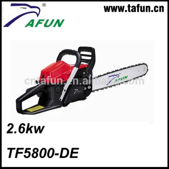 Single cylinder gas powered chainsaw 22\"