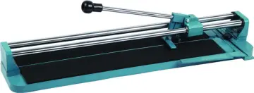 Simple tile cutter with aluminium base