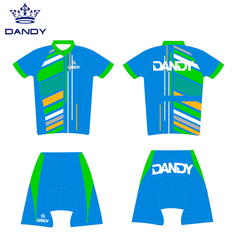 Sublimation Team Gigun kẹkẹ Jersey MTB Bike Aso