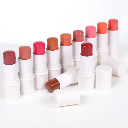 Blush Stick Private Label Mini White Stick Shimmer Matte Cream Cheek Blush Blush Custom Logo Makeup Blush Private Label