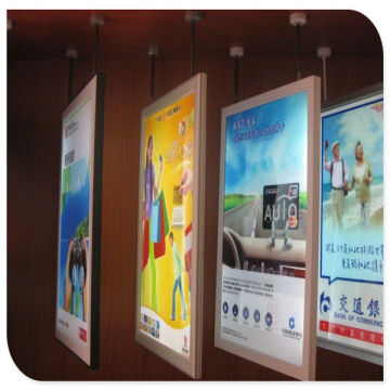 A1, A2 , A3 Size Magnetic Slim Led Light Box For Fast Food Restaurant
