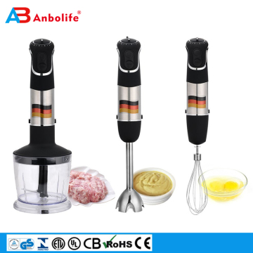 spiral blades fruit blender with chopper whisk