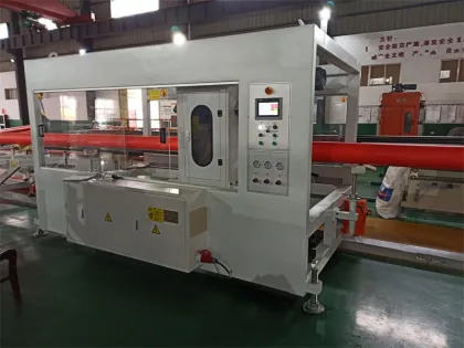 Automatic pipe machine corrugated pipe production line