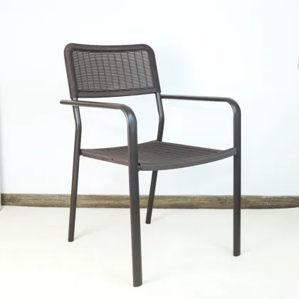 Patio Outdoor Dinning Chair Balcony Waterproof