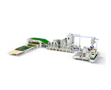 Nonwoven Comforter Production Line: Cross Lapper and Carding Machines for Quilt Filling