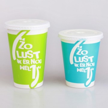 PE Cold Drink 16oz Printed Paper Cup