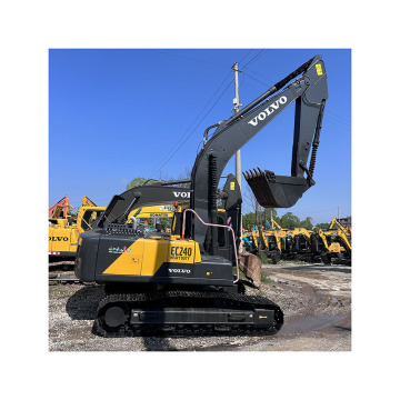 Used Volvo EC240 Crawler Excavator - 24 Ton Medium Engineering Construction Machine for Sale