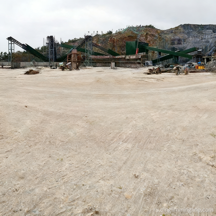 Производственная линия для дробления железной руды высокой производительности