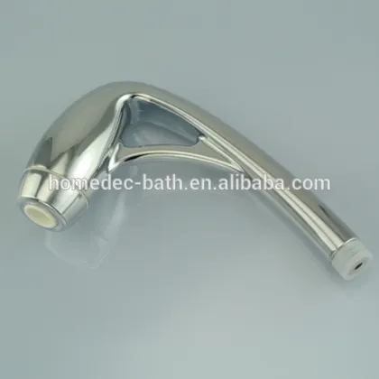 Supercharged shower nozzle plastic handheld spa rain shower head