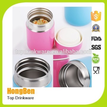 Korea hot sale 280ml 350ml stainless steel insulated lunch box for kids