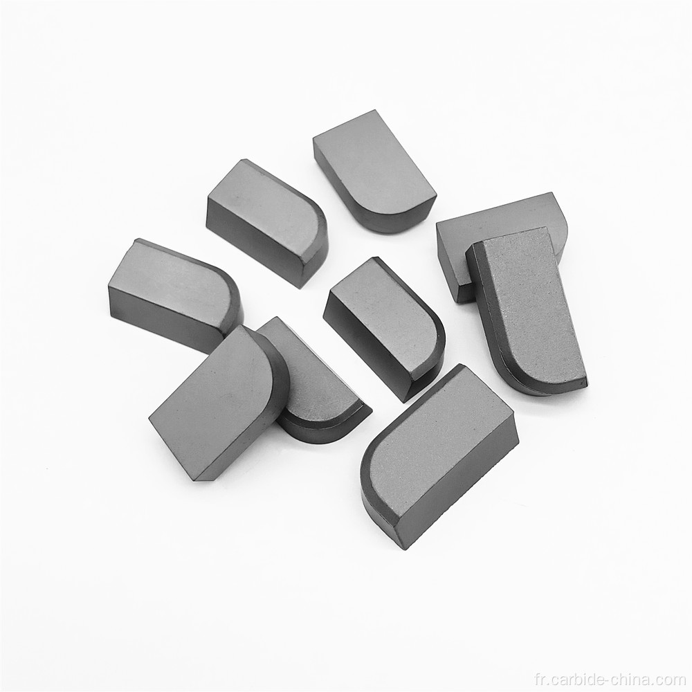 Tungsten Carbide Brated Tips Type B pour les outils