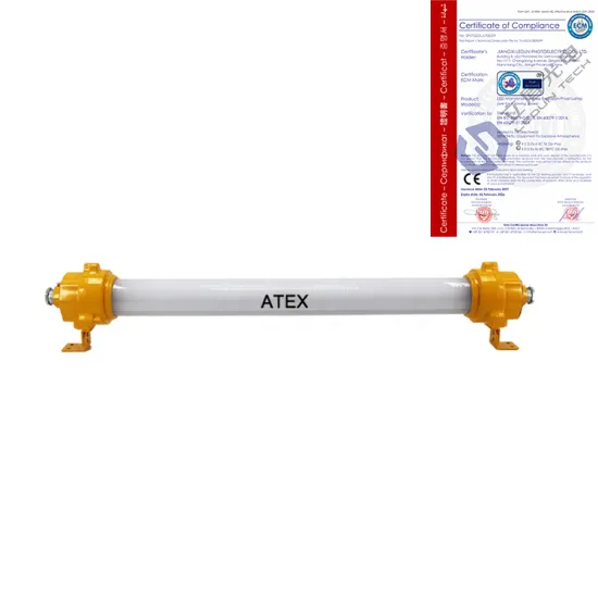LEDUN 10-40W ATEX Anti-Explosion Linear LED Light for Gas Stations