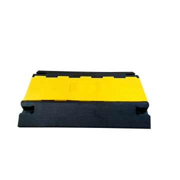 2024 Driveway Rubber Cable Protector with Heavy Load Capacity and Reflective Design