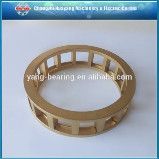 Good price standard brass bearing cages for cylindrical roller bearing retainers