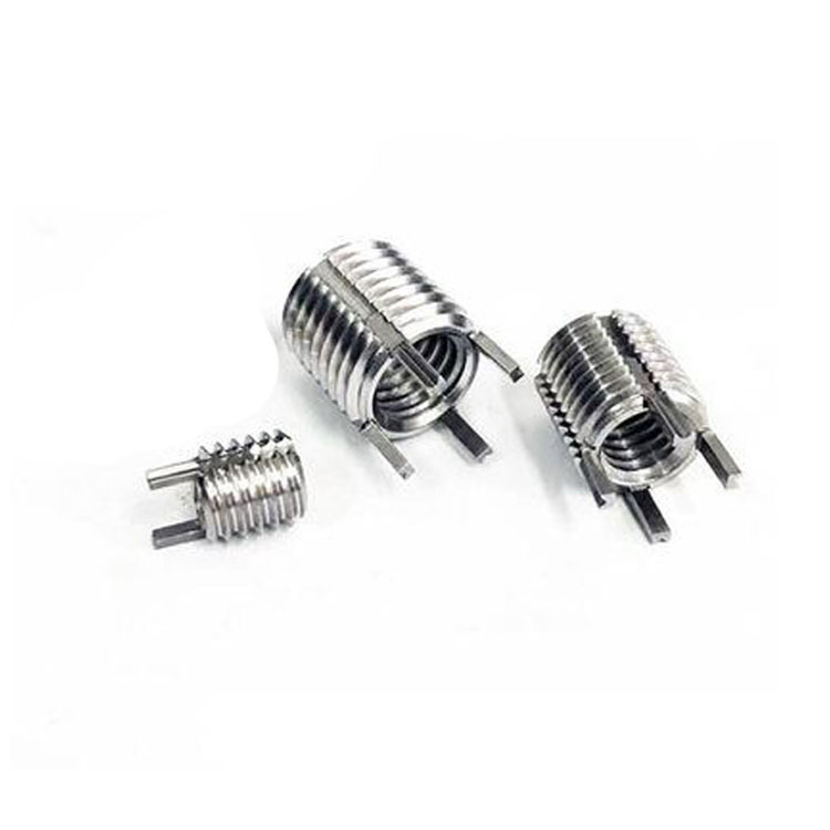 Stainless Steel and Zinc Key Locking Thread Insert 8-32 Size