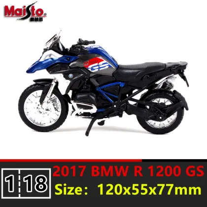 Maisto 1:18 7 styles BMW F650-GS Silvardo original authorized simulation alloy motorcycle model toy car gift collection