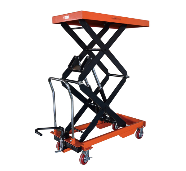 manual scissor lift table trolley