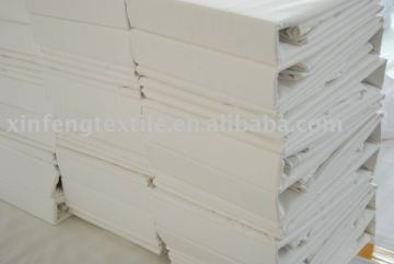 T-250 Plain White cotton bed sheet