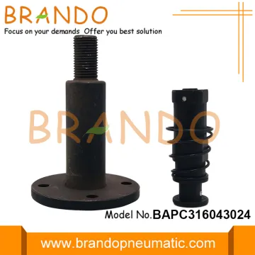 3/2 Way Plate Seat Stainless Steel Solenoid Stem