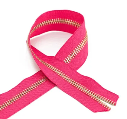 Brass Zipper Metal Zipper for Jeans