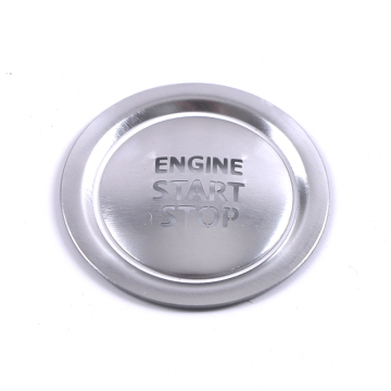 Toyota Avalon 2021 Aluminum Alloy Interior Accessories - One Click Start Button Patch Decoration