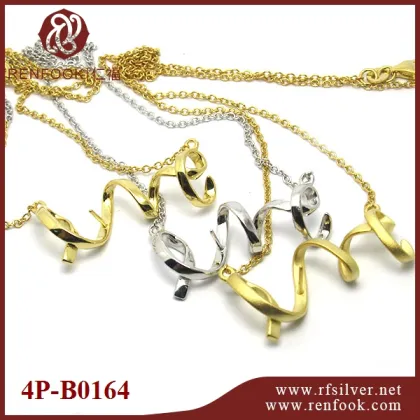 Renfook handmade silver jewelry baroque pearl necklace