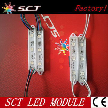 Normal size 76x18x5mm waterproof led cluster modules