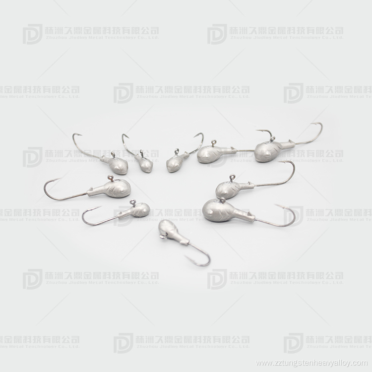 New product! Tungsten jig head with hooks